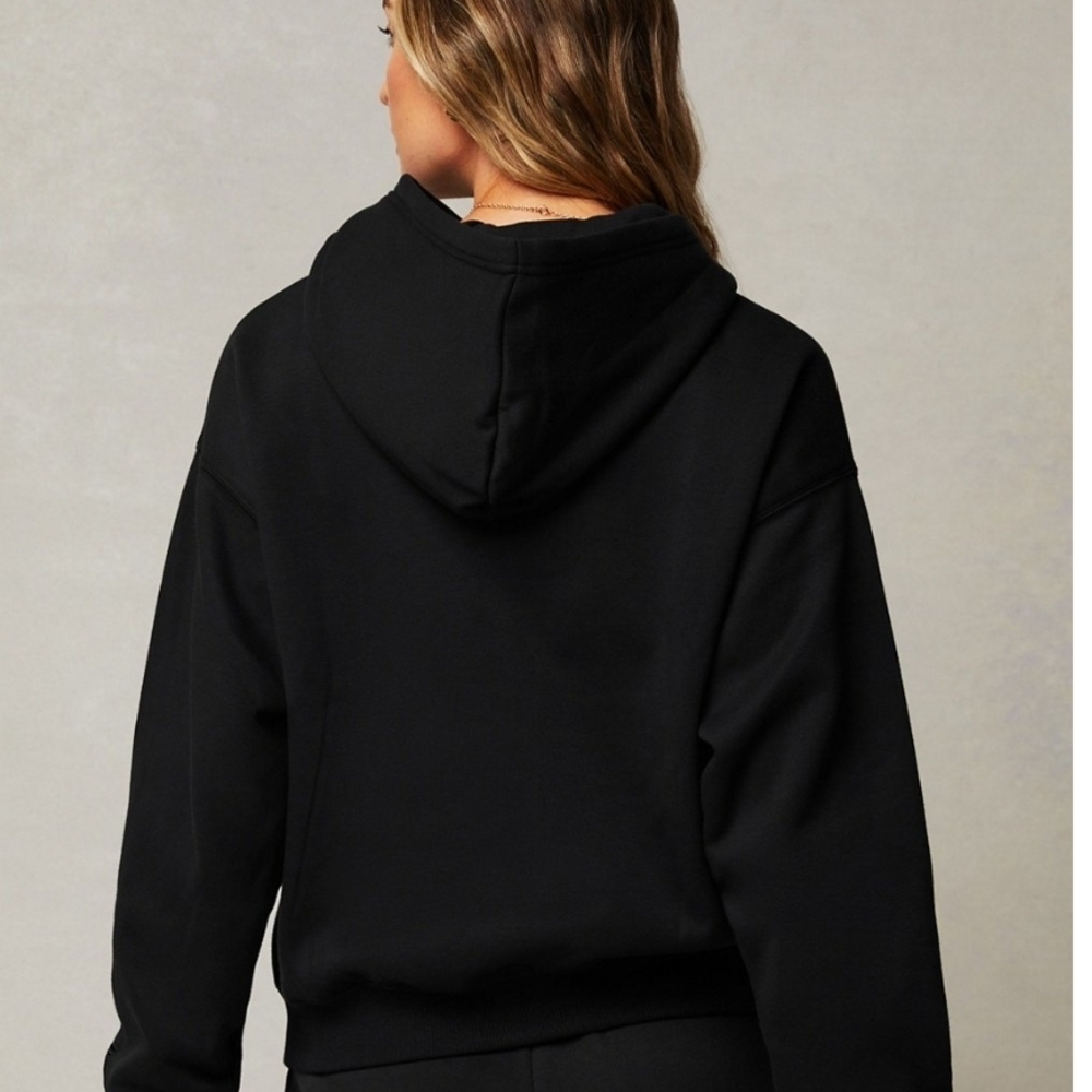 Fabletics Black Hooded Pullover - Picture 7 of 7